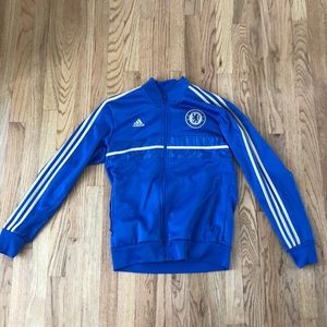 Chelsea bomber sweat jacket adidas